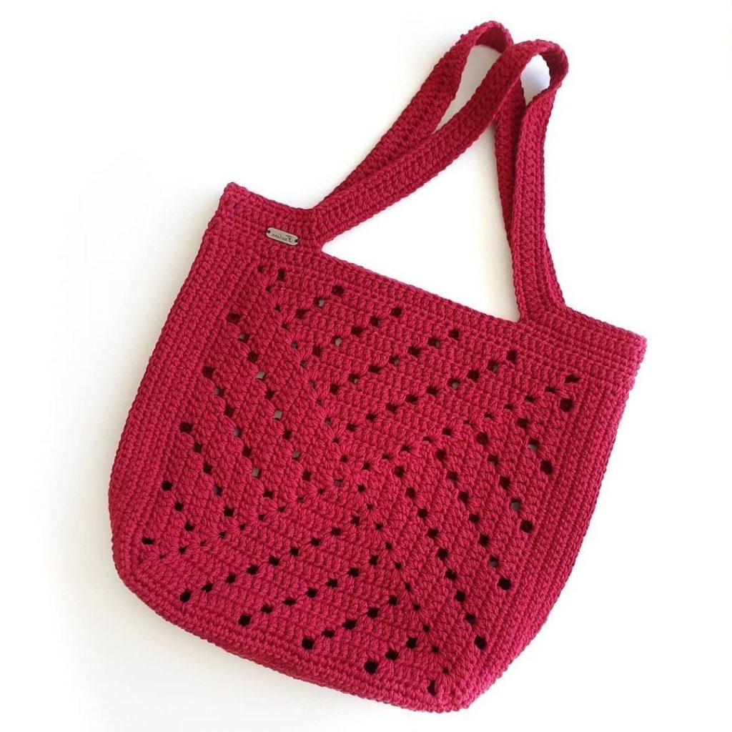 crochet granny bag free pattern
