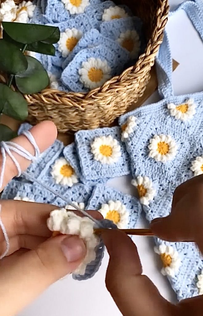 crochet market bag free pattern making