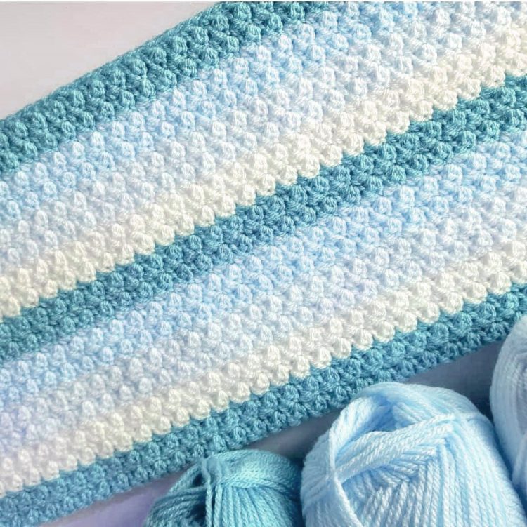 crochet baby blanket easy pattern