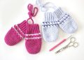 crochet mittens free pattern easy