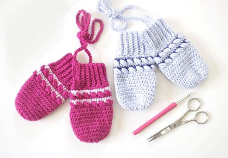 crochet mittens free pattern easy