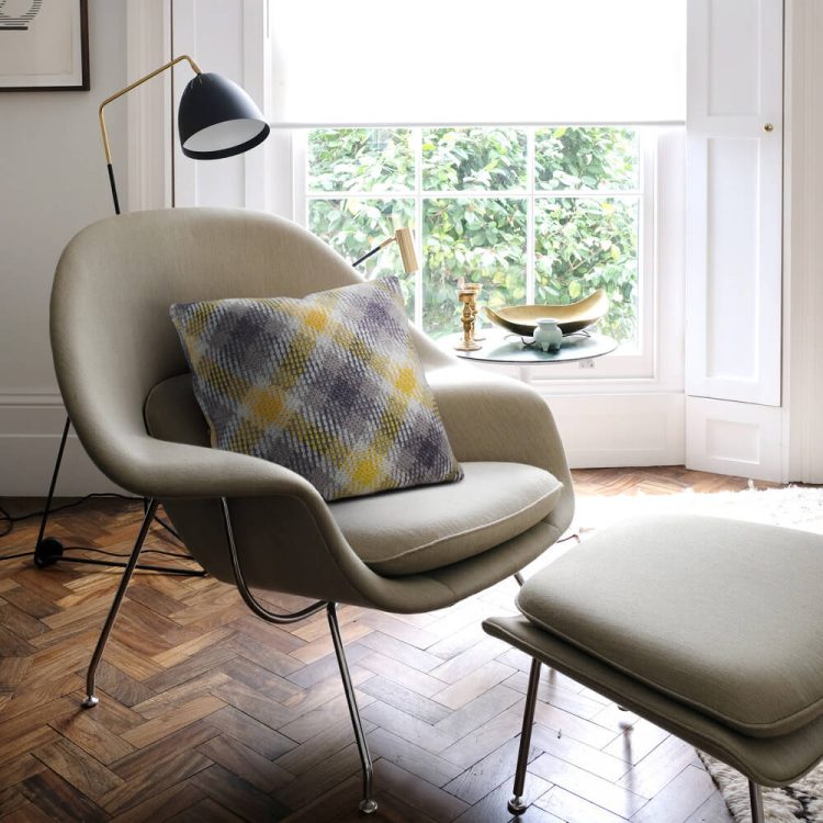 easy crochet plaid pillow free pattern for beginners